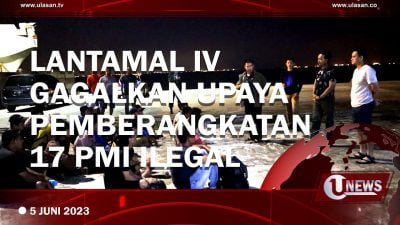 [Video] Lantamal lV Gagalkan Upaya Pemberangkatan PMI Ilegal ke Malaysia