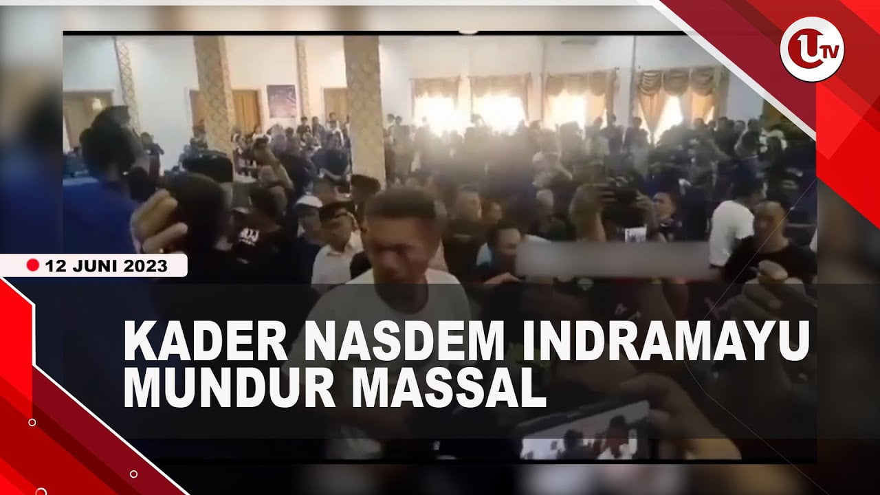 Ribuan Kader Nasdem Indramayu Mundur, Kecewa Sikap DPW