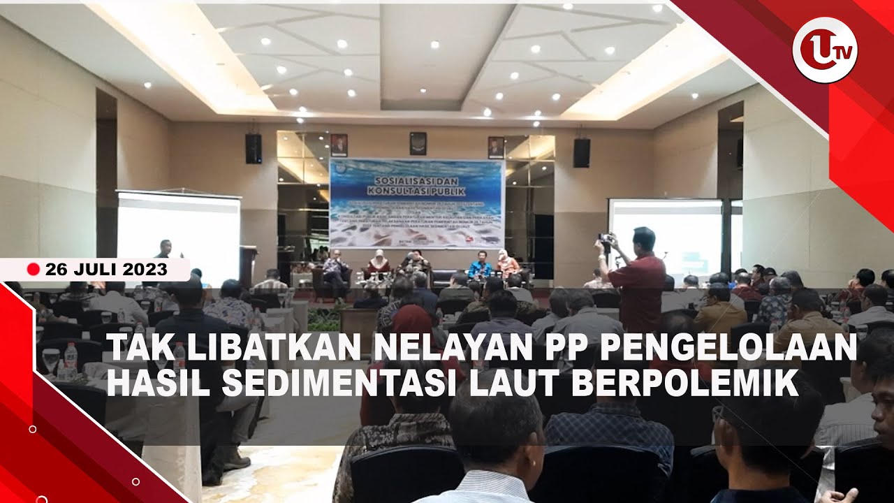 [Video] Akademisi Soroti PP 26 Tahun 2023 Tentang Pengelolaan Hasil Sedimentasi Laut