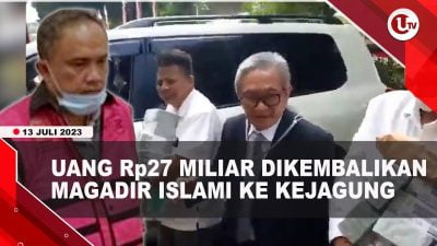 [Video] Pengacara Maqdir Ismail Kembalikan Uang Rp27 Miliar Terkait Korupsi BTS Kominfo