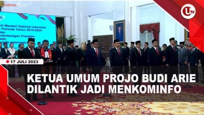[Video] Jokowi Resmi Lantik Budi Arie Sebagai Menkominfo | U-NEWS