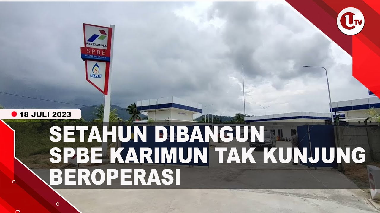 [Video] Pengoperasian SPBE Karimun Terkendala Listrik | U-NEWS