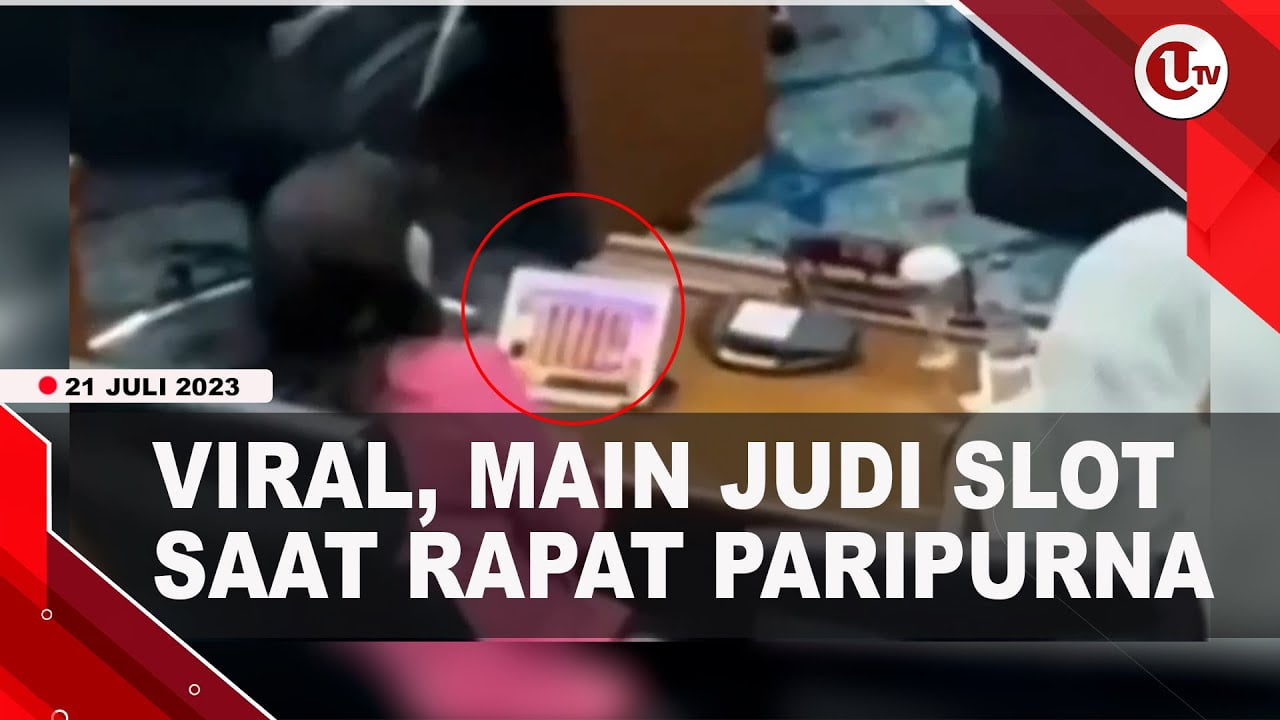 [Video] Anggota DPRD DKI Jakarta Cinta Mega Diduga Main Judi Slot Saat Rapat | U-NEWS