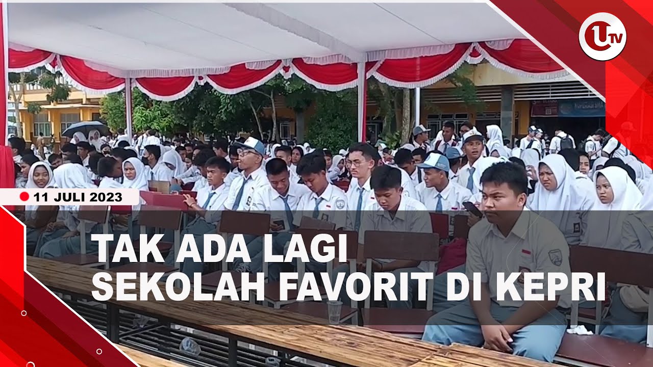 [Video] Tak Ada Lagi Sekolah Favorit di Kepri