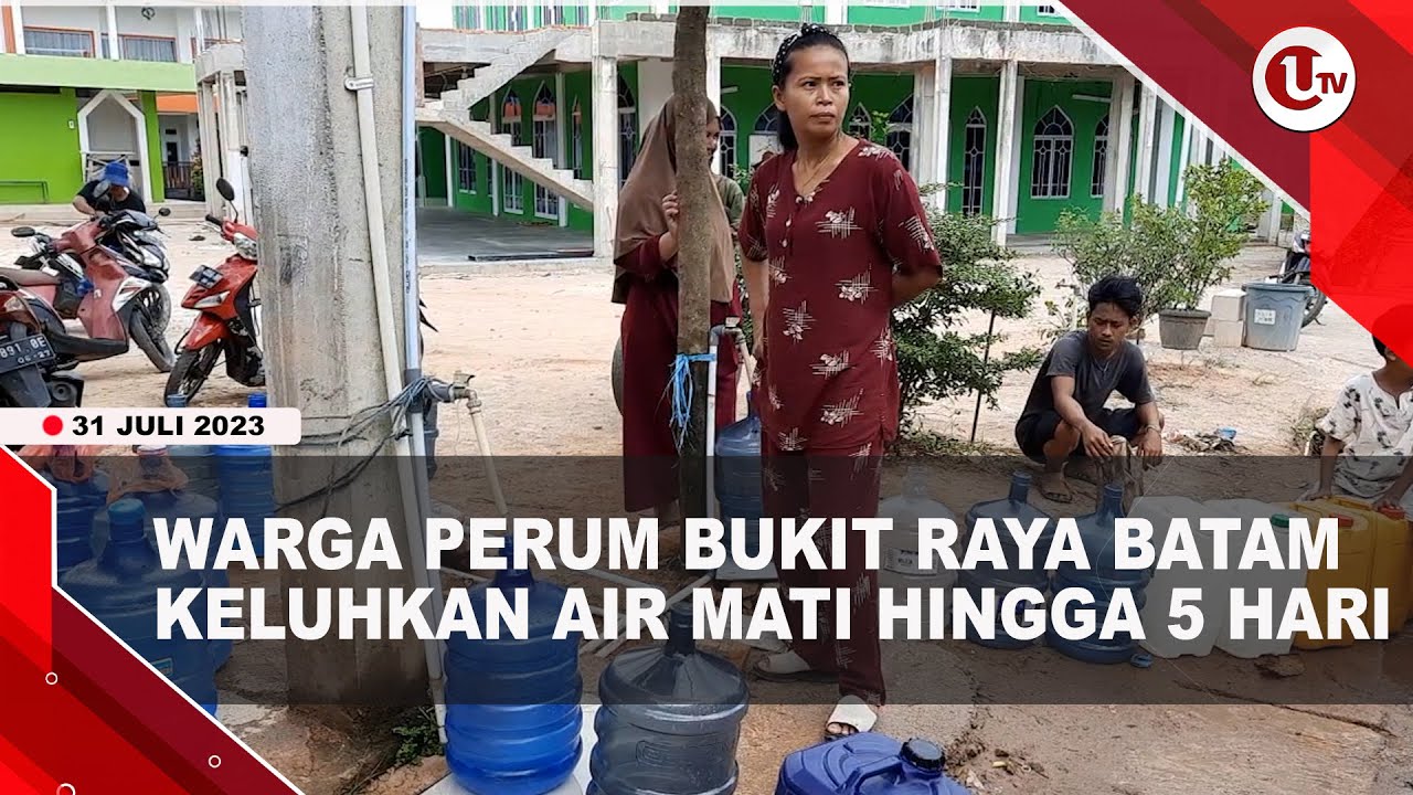 [Video] Air Mati Lima Hari, Warga Antre Air di Sumur Bor Masjid | U-NEWS