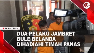 [Video] Dua Pelaku Jambret Bule Belanda Dihadiahi Timah Panas | U-NEWS