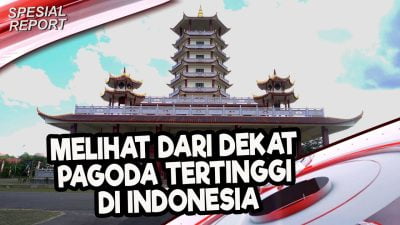 [Video] Melihat dari Dekat Pagoda Tertinggi di Indonesia