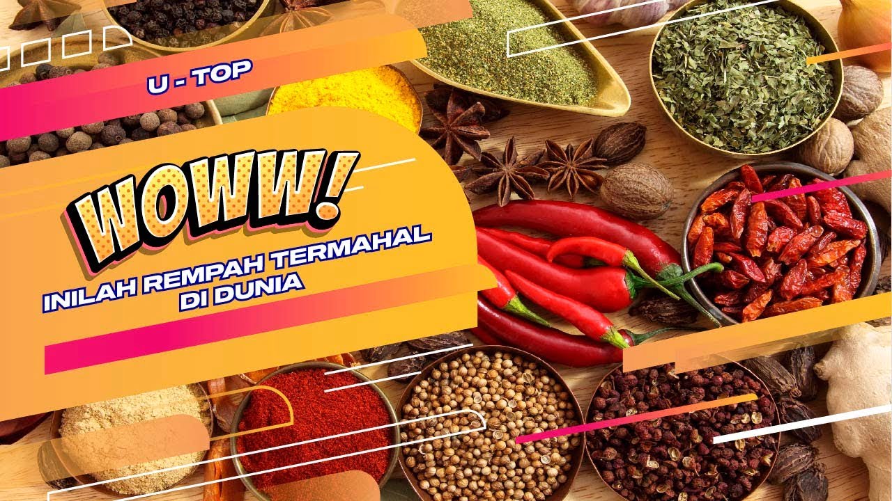 [Video] Rempah Termahal di Dunia | U-TOP