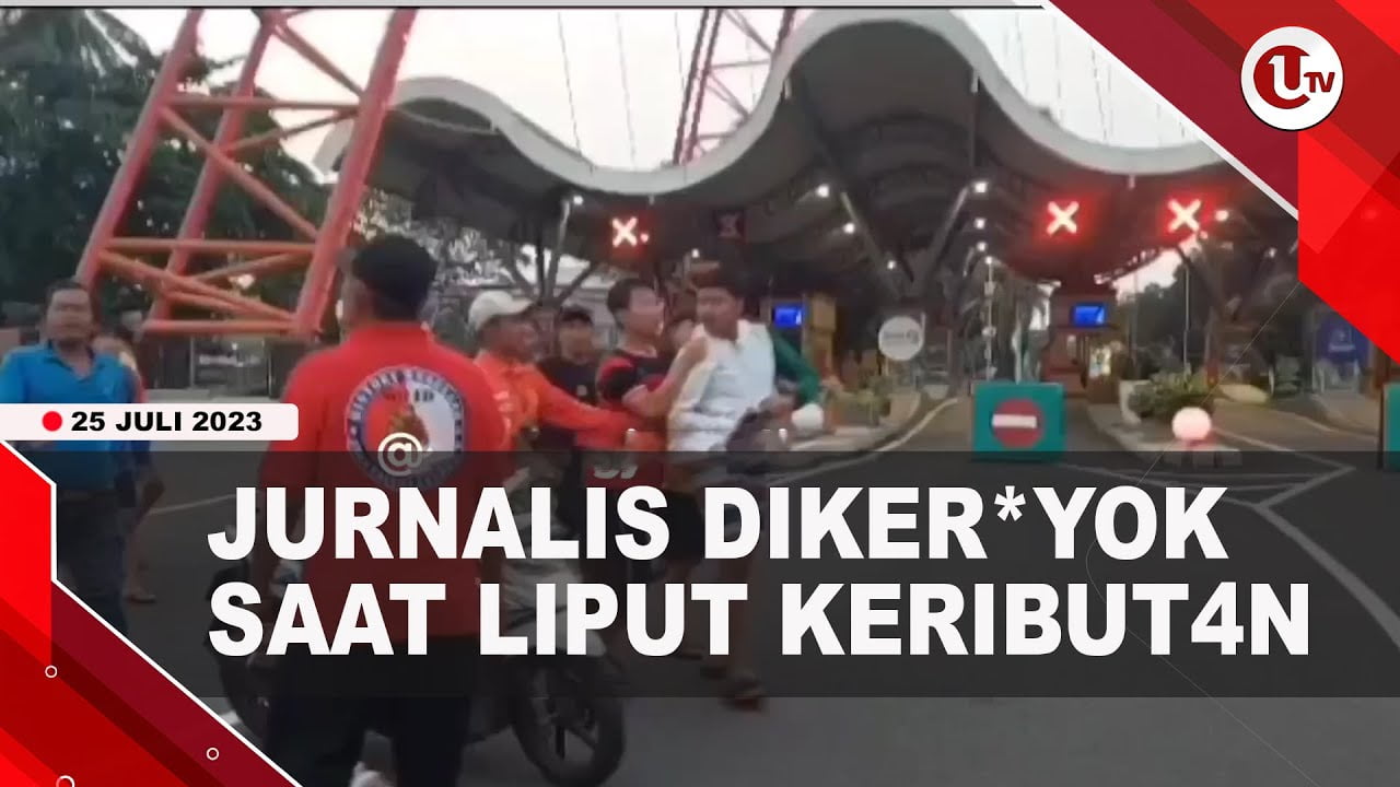 [Video] Jurnalis Stasiun TV Jadi Korban Pengeroyokan Saat Meliput Keributan | U-NEWS