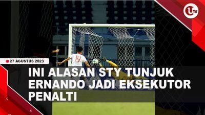 [Video] Alasan Shin Tae Yong Tunjuk Ernando Ari Jadi Penendang Penalti | U-NEWS