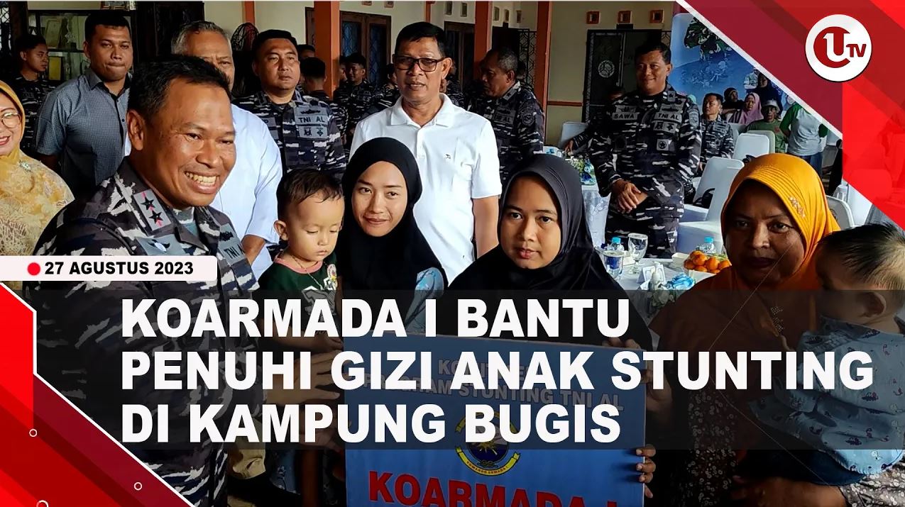 [Video] Koarmada I Gelar Pemeriksaan Kesehatan Gratis Dan Bagikan Sembako | U-NEWS