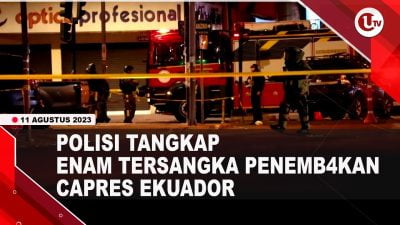 [Video] Pelaku Penembakan Capres Ekuador Ditembak Mati | U-NEWS