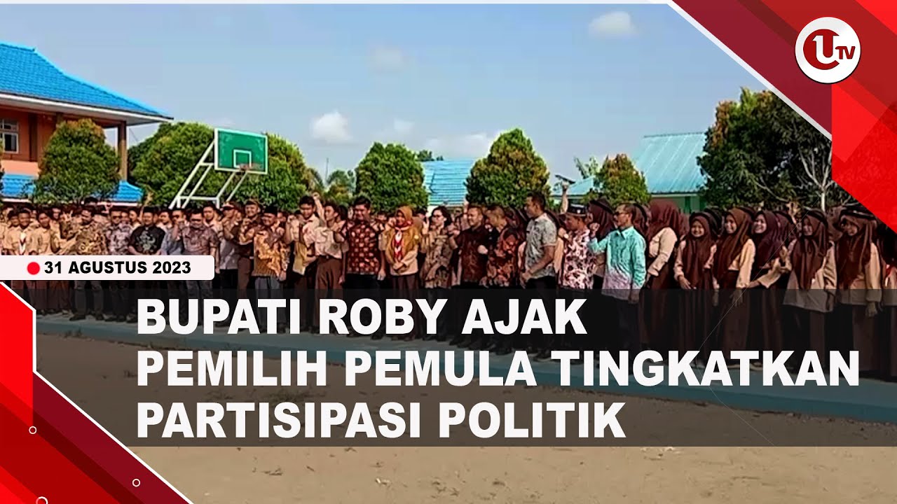 [Video] Bupati Roby Ajak Pemilih Pemula Tingkatkan Partisipasi Politik | U-NEWS