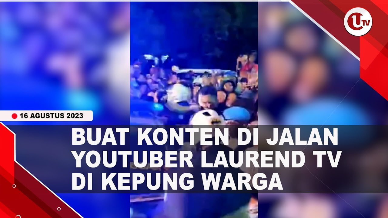 [Video] Buat Konten Edukasi 'Cegat Pemotor Lawan Arah', Youtuber Nyaris Dihakimi | U-NEWS
