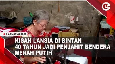 [Video] Potret Wanita 72 Tahun, Jadi Penjahit Bendera Merah Putih | U-NEWS