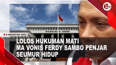 [Video] MA Batalkan Vonis Mati Ferdy Sambo Menjadi Penjara Seumur Hidup | U-NEWS
