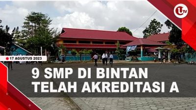 [Video] Disdik Bintan Catat Baru 9 SMP Terakreditasi A