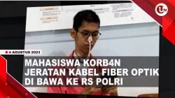 [Video] Sultan Korban Jeratan Kabel Fiber Optik di Bawa ke Rumah Sakit Polri | U-NEWS