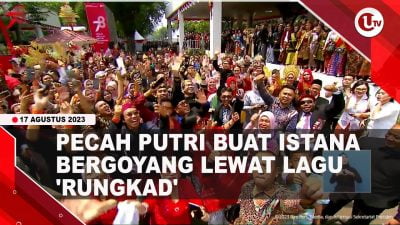 Putri Ariani Buat Tamu Undangan Berjoget Saat Bawakan Lagu ‘Rungkad’ | U-NEWS