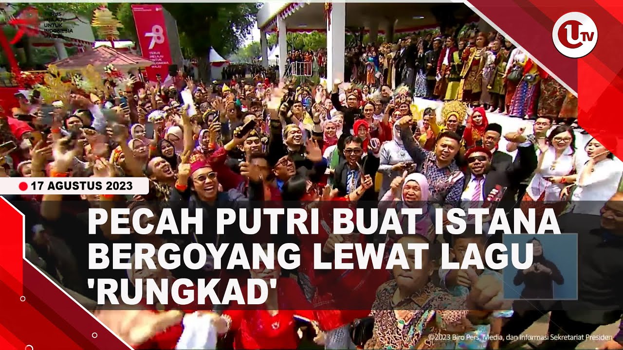 Putri Ariani Buat Tamu Undangan Berjoget Saat Bawakan Lagu 'Rungkad' | U-NEWS