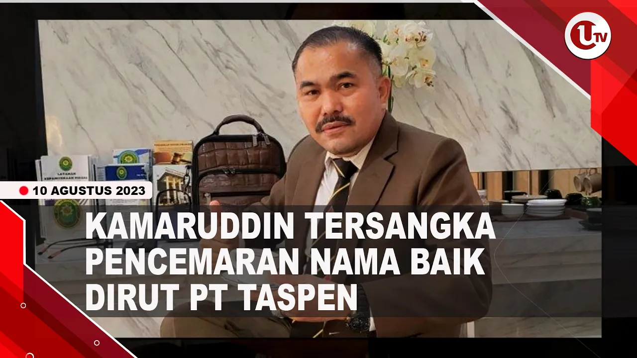 [Video] Kamaruddin Simanjuntak Jadi Tersangka Pencemaran Nama Baik dan Hoaks | U-NEWS
