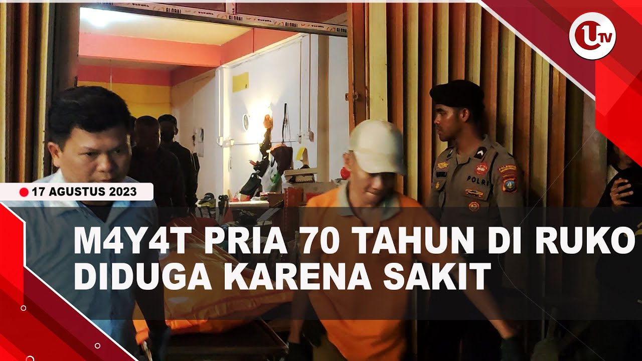 [Video] Mayat Pria 70 Tahun Ditemukan di Sebuah Ruko | U-NEWS