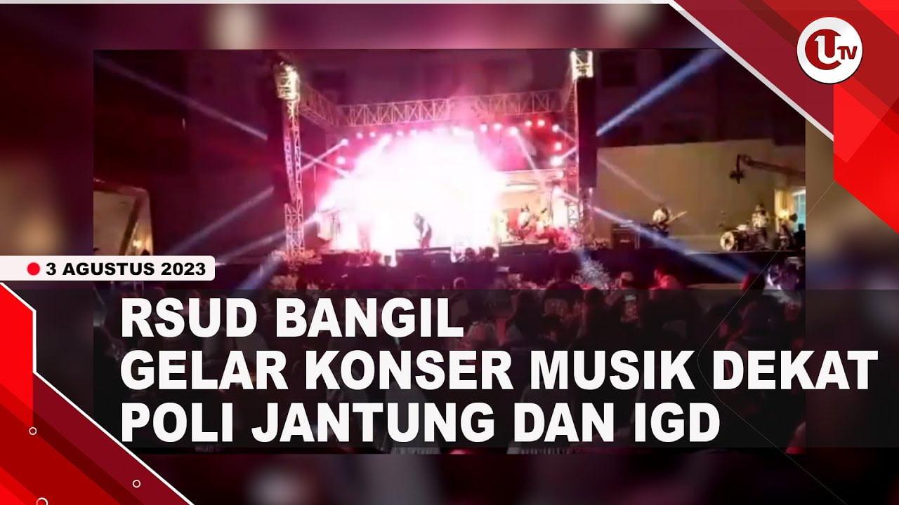 [Video] Dikecam Warga, RSUD Bangil Gelar Konser Rock Dekat Poli Jantung dan IGD | U-NEWS