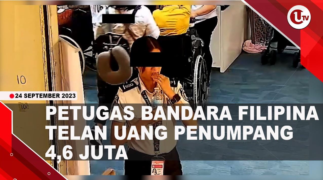 [Video] Petugas Bandara di Filipina Curi dan Telan Uang Penumpang | U-NEWS