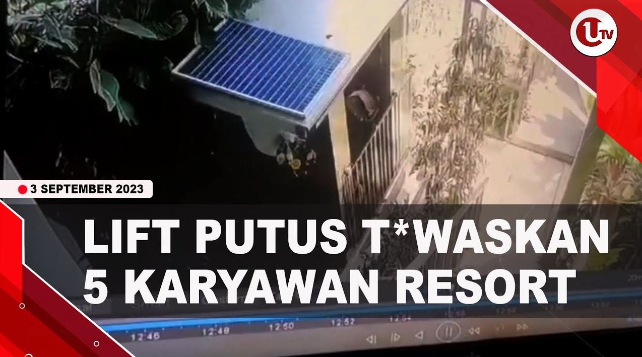 [Video] 5 Karyawan Resort Tewas Usai Lift Yang Dinaiki Putus | U-NEWS