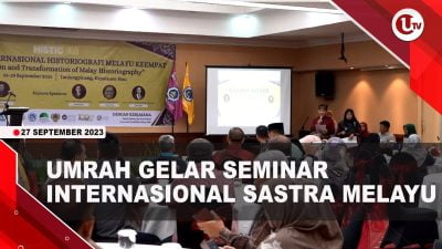 [Video] FKIP UMRAH Tuan Rumah Seminar Eminar Internasional Historiografi Melayu | U-NEWS
