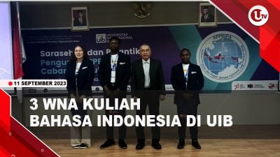 [Video] 3 WNA Pelajari Bahasa Indonesia di Universitas Internasional Batam