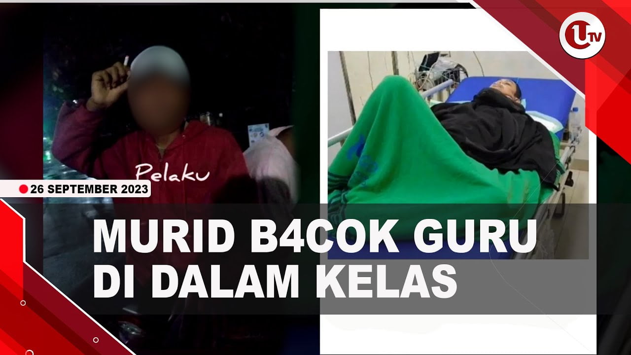 [Video] Murid Madrasah Aliyah Bacok Guru di Leher | U-NEWS