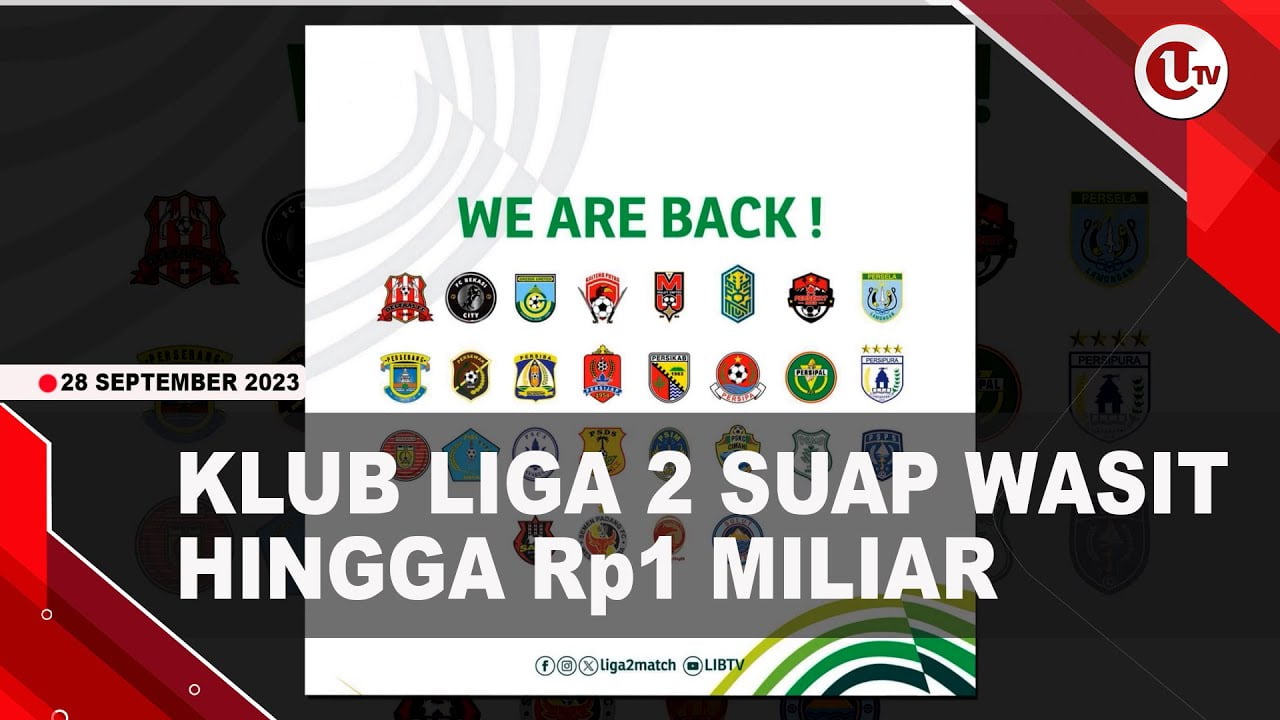 [Video] Bareskrim Polri Tetapkan 6 Tersangka Pengaturan Skor Liga 2