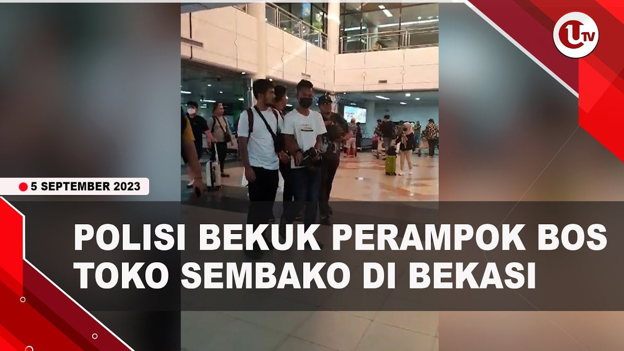 [Video] Polisi Bekuk Perampok Bos Toko Sembako di Bekasi | U-NEWS