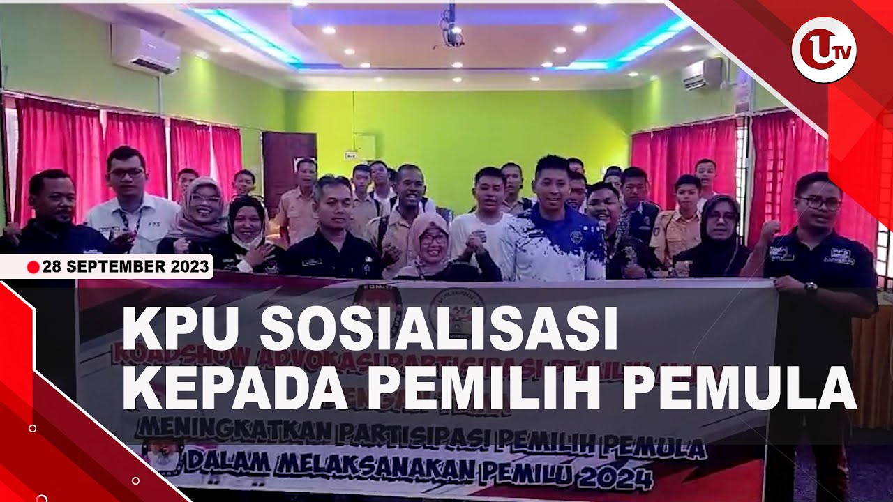 [Video] KPU dan ELA Sosialisasi Pemilu Kepada Pemilih Pemula