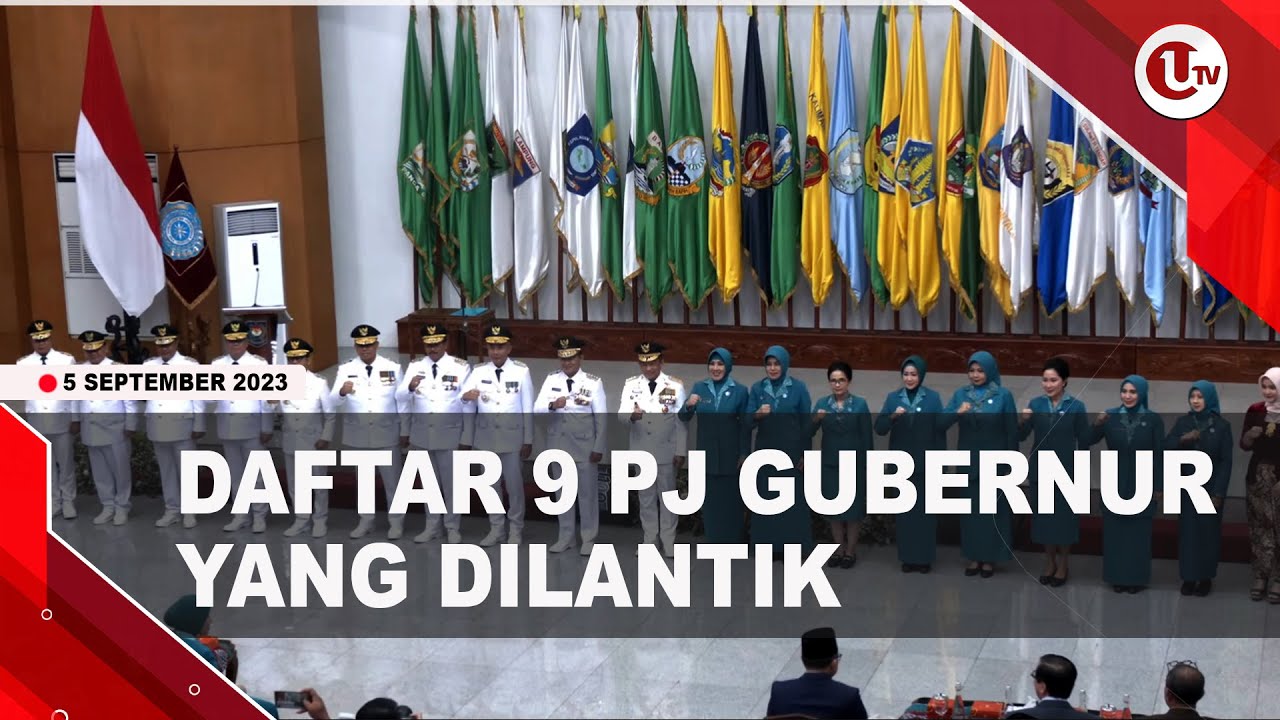 [Video] 9 Penjabat Gubernur Resmi Dilantik MENDAGRI | U-NEWS