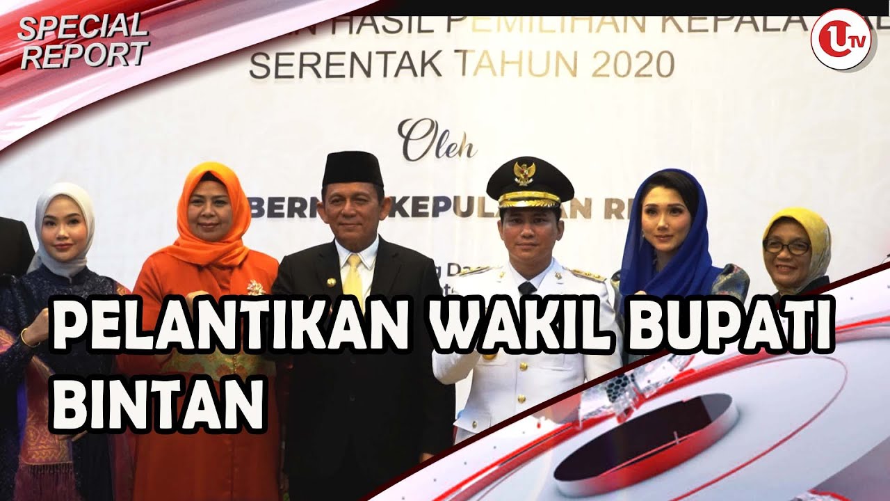[Video] Ahdi Muqsiht Resmi Dilantik Jadi Wakil Bupati Bintan | U-NEWS SPECIAL REPORT