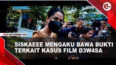 [Video] Siskaeee Tiba di Polda Metro Jaya Untuk Pemeriksaan Kasus Film Dewasa | U-NEWS