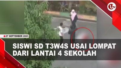 [Video] Siswi SD Tewas Usai Lompat Dari Lantai 4 Sekolah | U-NEWS
