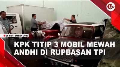 [Video] 3 Mobil Mewah Andhi Pramono Dititip di Rupbasan Tanjungpinang | U-NEWS