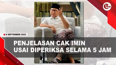 [Video] Diperiksa Selama 5 Jam, Cak Imin Siap Bantu Tuntaskan Kasus Korupsi | U-NEWS