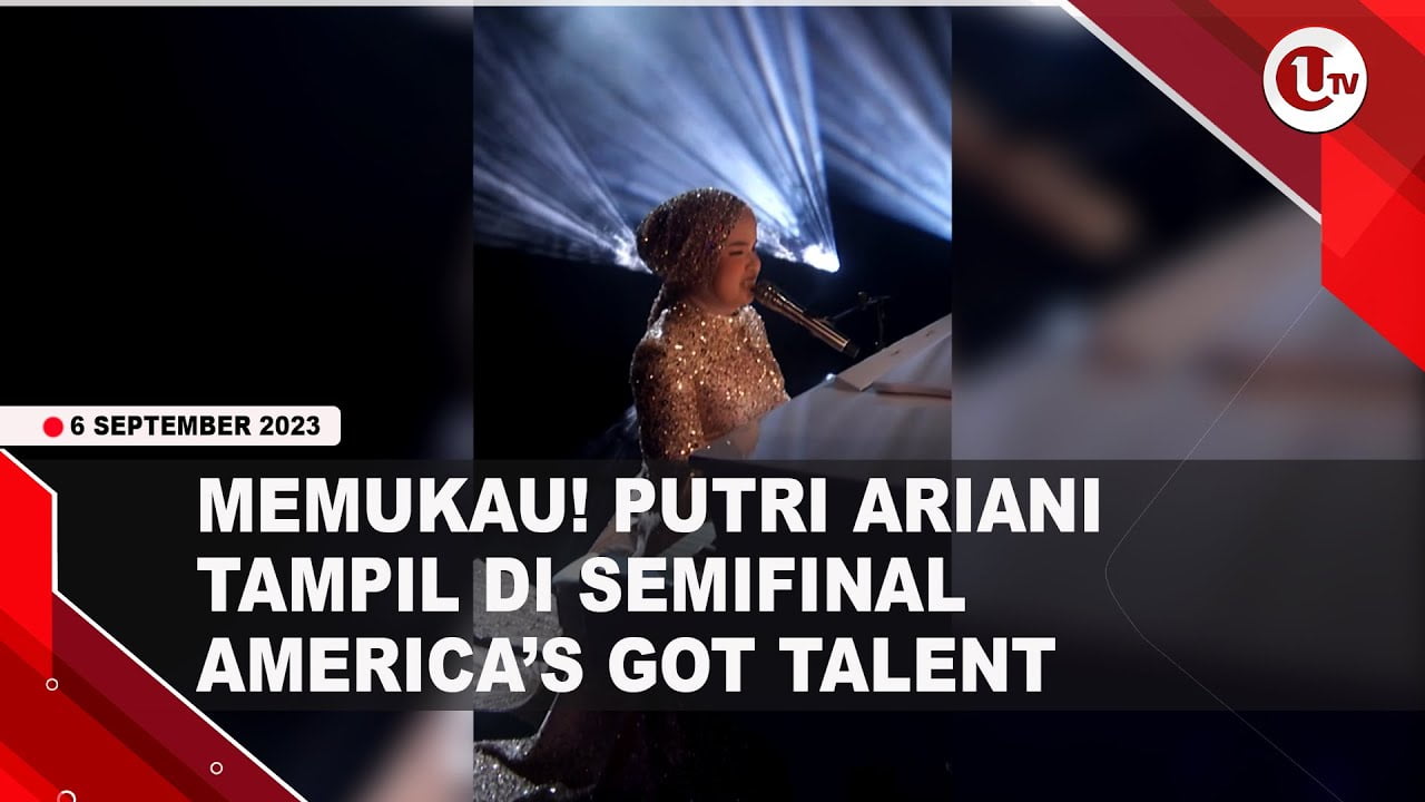 [Video] Putri Ariani Tampil Memukau DI AMERICA’S GOT TALENT 2023 | U-NEWS