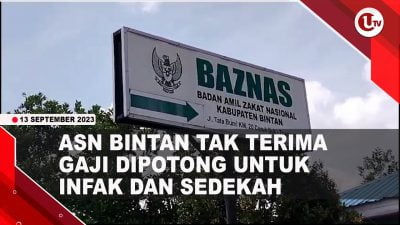 [Video] ASN Bintan Tak Terima Gaji Dipotong Untuk Infak Dan Sedekah | U-NEWS
