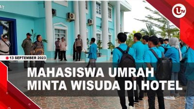 [Video] Gelar Aksi Damai, Mahasiswa Umrah Minta Wisuda di Hotel | U-NEWS