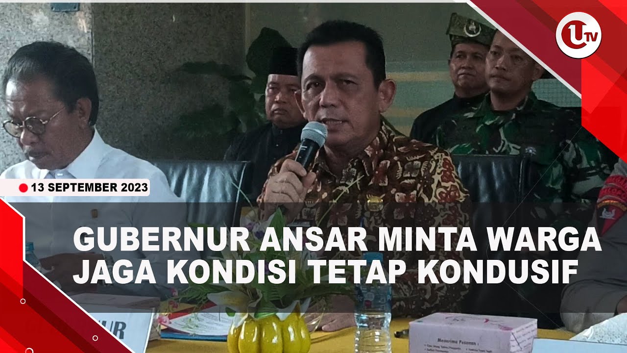 [Video] Warga Diminta Jaga Kondisi Tetap Kondusif di Tengah Polemik Rempang | U-NEWS