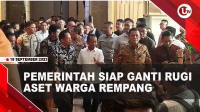 [Video] Tiga Menteri ke Batam Bahas Polemik Rempang | U-NEWS