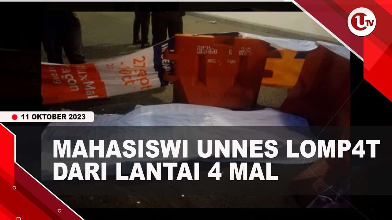 [Video] Mahasiswi Tewas Lompat dari Lantai 4 Mal di Semarang | U-NEWS