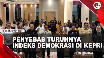 [Video] Anggota DPRD Kepri Ungkap Turunnya Indeks Demokrasi | U-NEWS