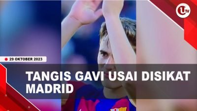 [Video] Gavi Menangis Usai Barca Kalah Atas Madrid 2-1 | U-NEWS