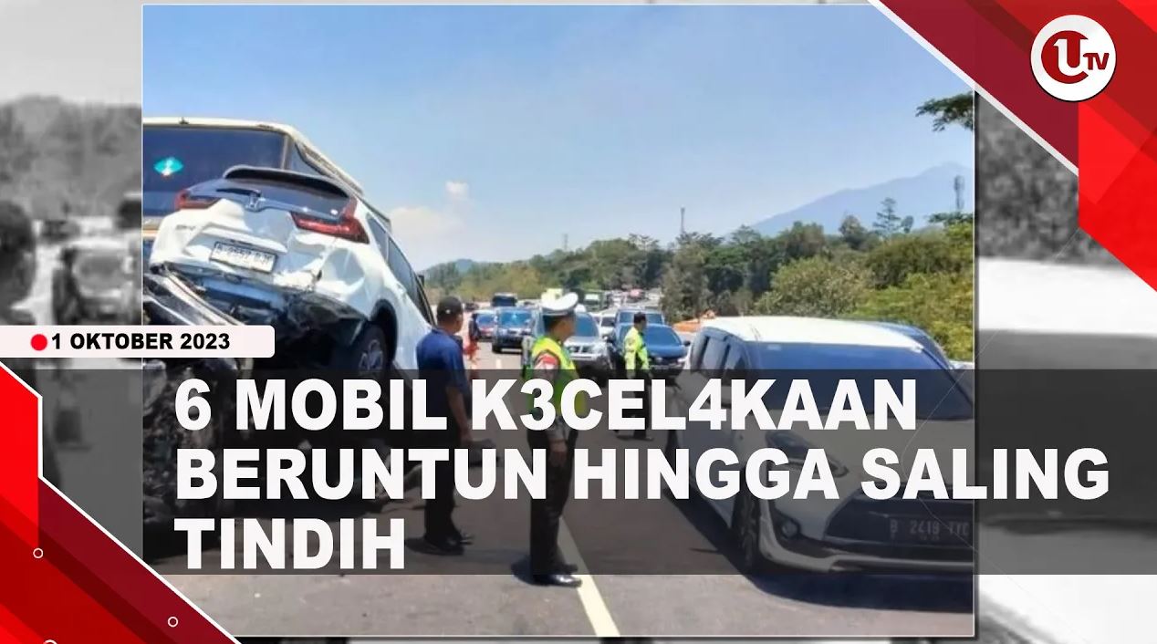 [Video] 6 Mobil Kecelakaan Beruntun di Tol Semarang-Solo | U-NEWS